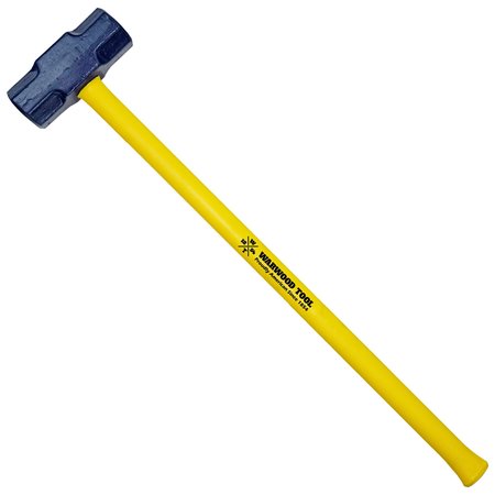 WARWOOD TOOL 2 lb Double Face Sledge, 16 Fiberglass Handle 13415